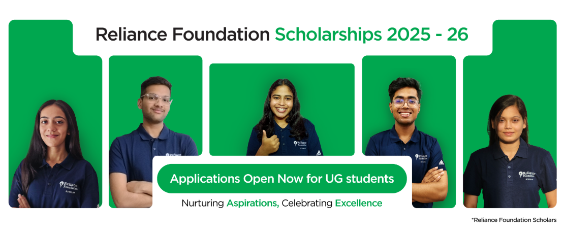 Reliance Foundation Scholarship 2025-26.